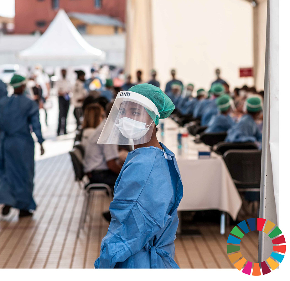 Cover PROGRESS TOWARDS THE SUSTAINABLE DEVELOPMENT GOALS: REPORT BY THE SECRETARY-GENERAL