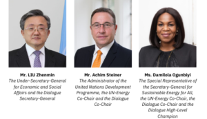Senior Leadership for the High-Level Dialogue on Energy announced